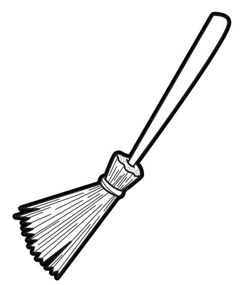 broom clipart black and white|free clip art broom black and white.